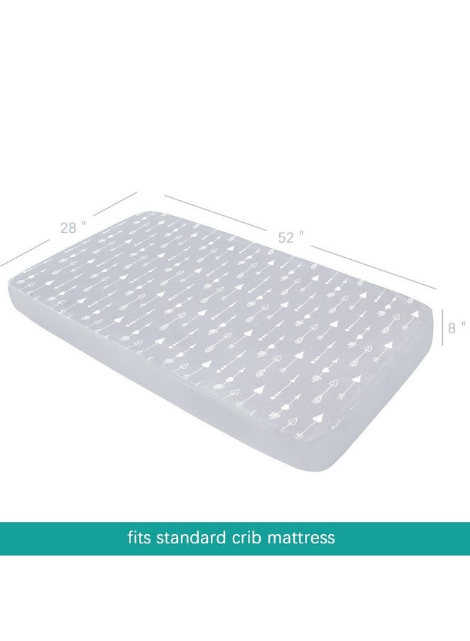 بيلوبان مجموعة من 4 ملاءات سرير ملائمة للأولاد والبنات - ملاءات أطفال من الألياف الدقيقة الناعمة والقابلة للتنفس باللون الرمادي والأزرق الداكن والأبيض - Image 5