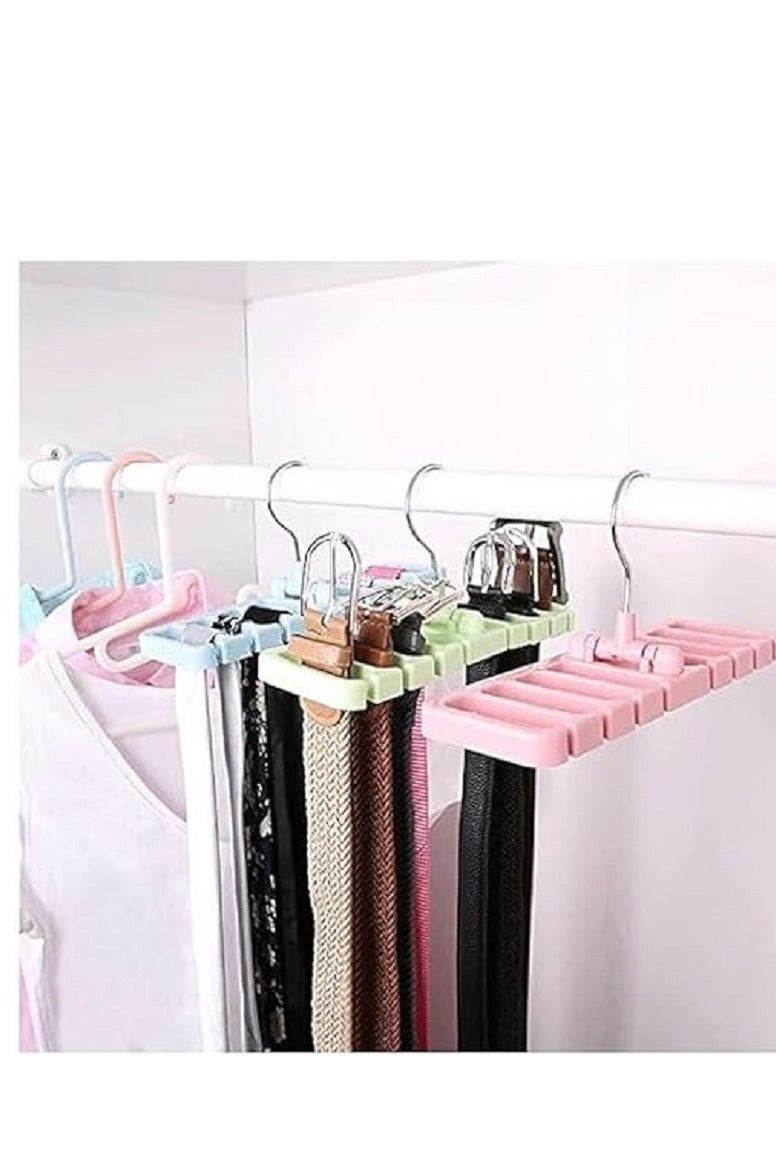 Rotating Clothes, Belts, and Ties Hanger - Set of 3 - Image 1
