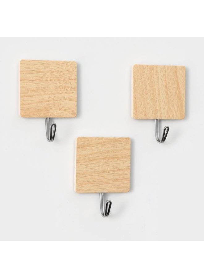 Adhesive hook 3pcs - Image 1