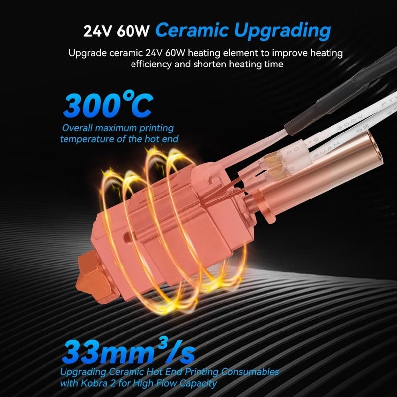 Anycubic Kobra 2 Hotend Kit Hotend B4466 For Kobra 2 Plus Pro Neo - Image 5