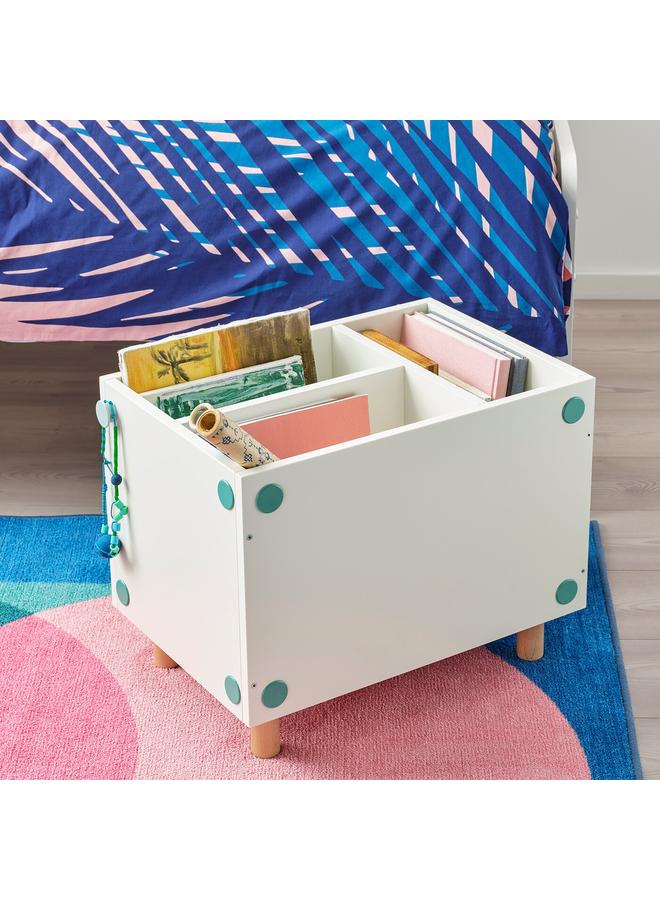 Zaboon Bedside table/shelf unit, white - Image 4