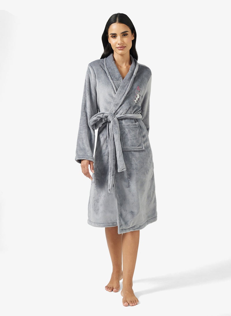 جينجر روب حمام قطيفة - Image 4