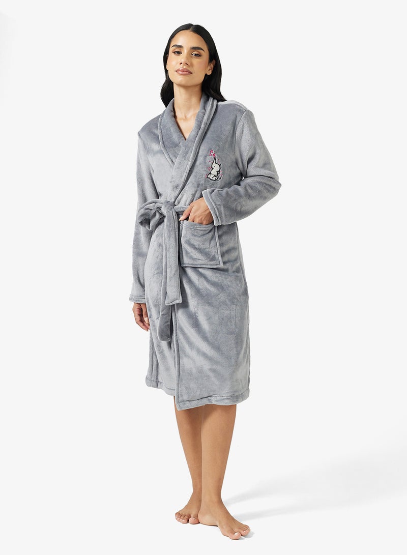 جينجر روب حمام قطيفة - Image 1