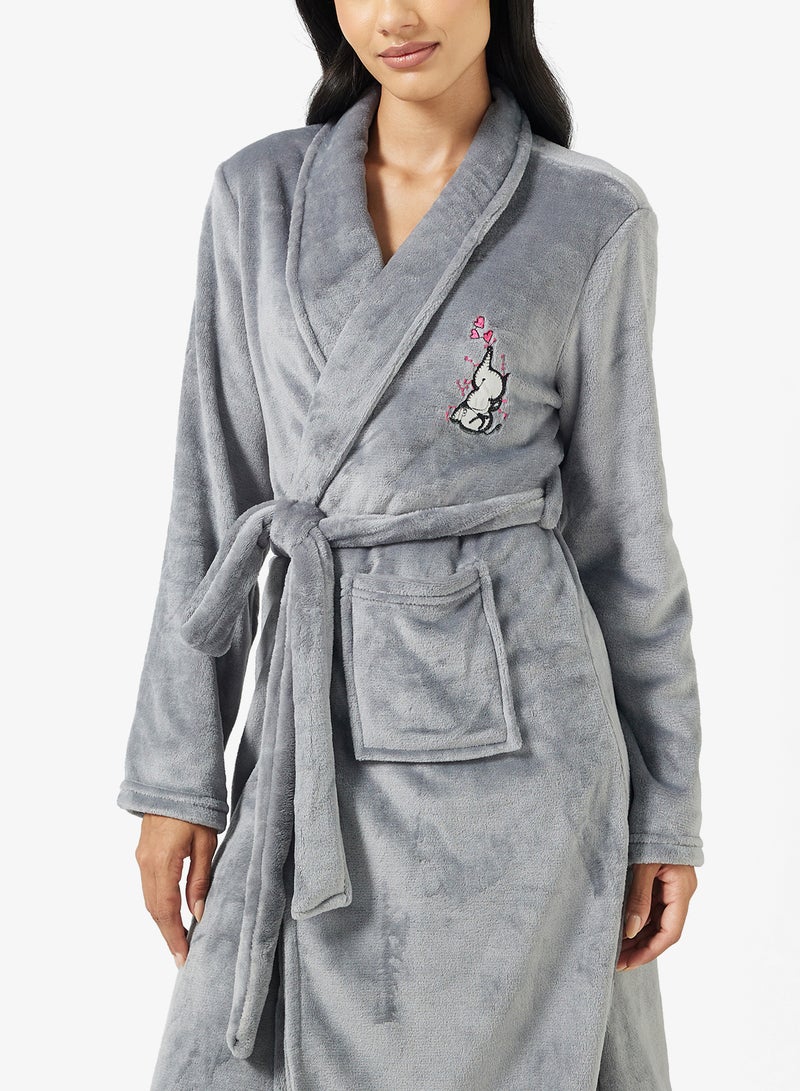 جينجر روب حمام قطيفة - Image 3