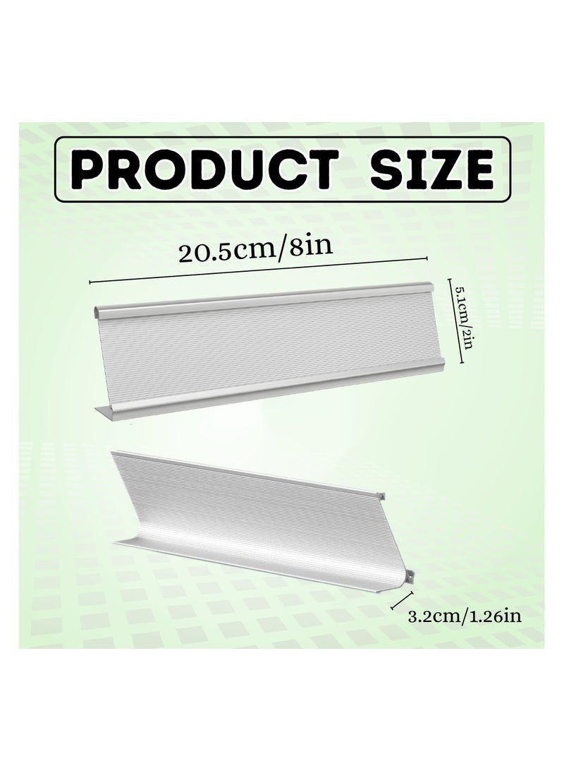 PRINTSHOP4ME Stainless Steel Tent Card Table Reserved Sign-Perfect for Restaurants, Events, and Private Functions-Table Signage for Reserved and Sign Places - Image 4