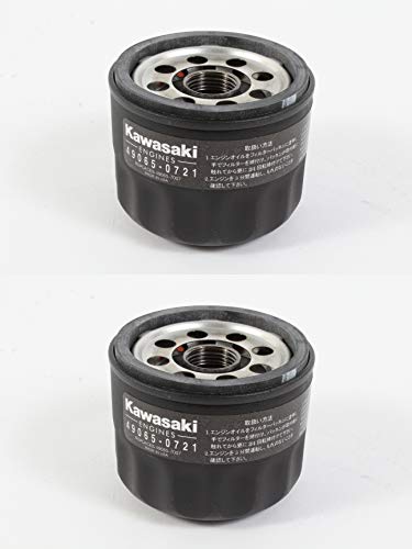 Kawasaki 490650721 Oil Filter Replaces 490657007 2 Pack