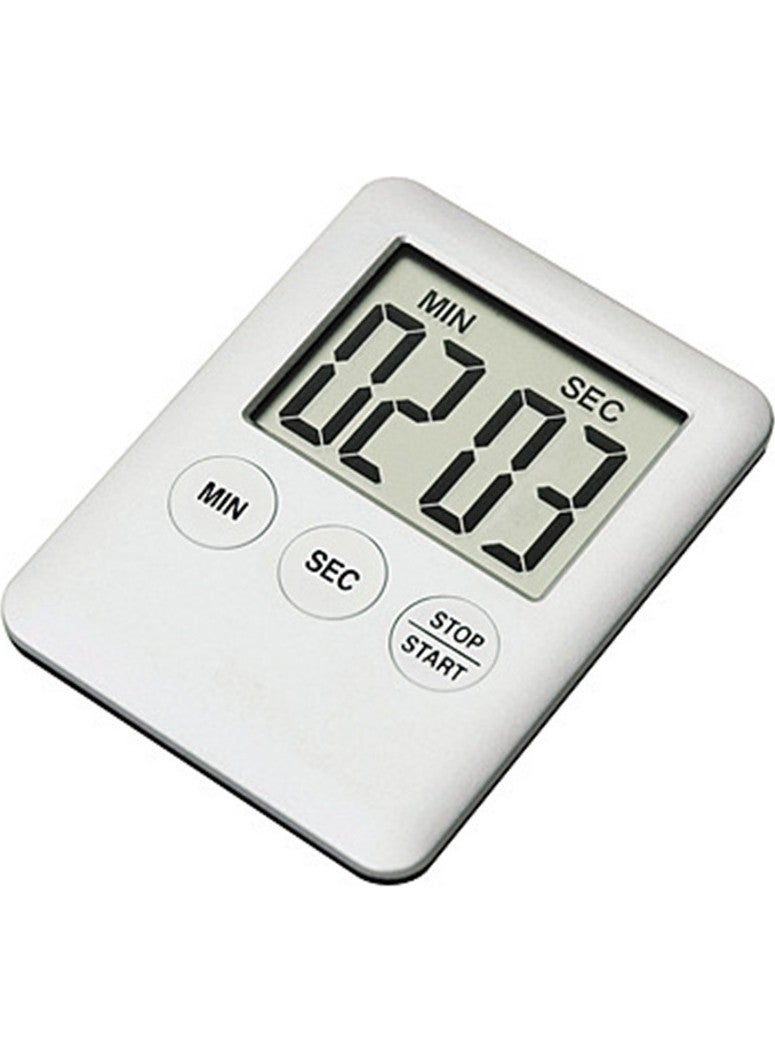 Gaman - Digital Timer Exam Stopwatch Timer Magnetic 99:59 Dan Fall White Countdown - Image 1