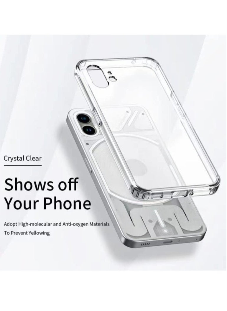 Raxoom Case for Nothing phone (1), Ultra Silm Soft Cover , Anti-Scratch cover for Nothing phone (1) - Transparent - Image 4