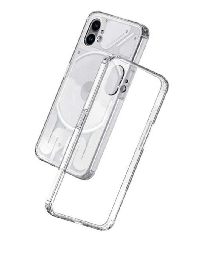 Raxoom Case for Nothing phone (1), Ultra Silm Soft Cover , Anti-Scratch cover for Nothing phone (1) - Transparent - Image 2