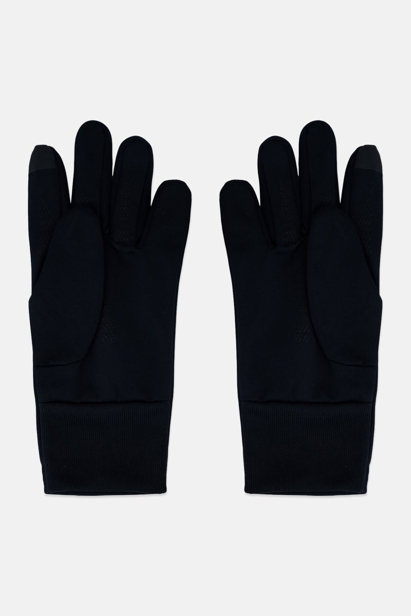 Tchibo قفازات رجالية مقاومة للرياح، سوداء - Image 2