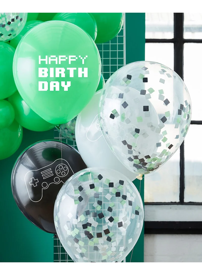 Ginger Ray Controller Confetti Balloon Bundle
