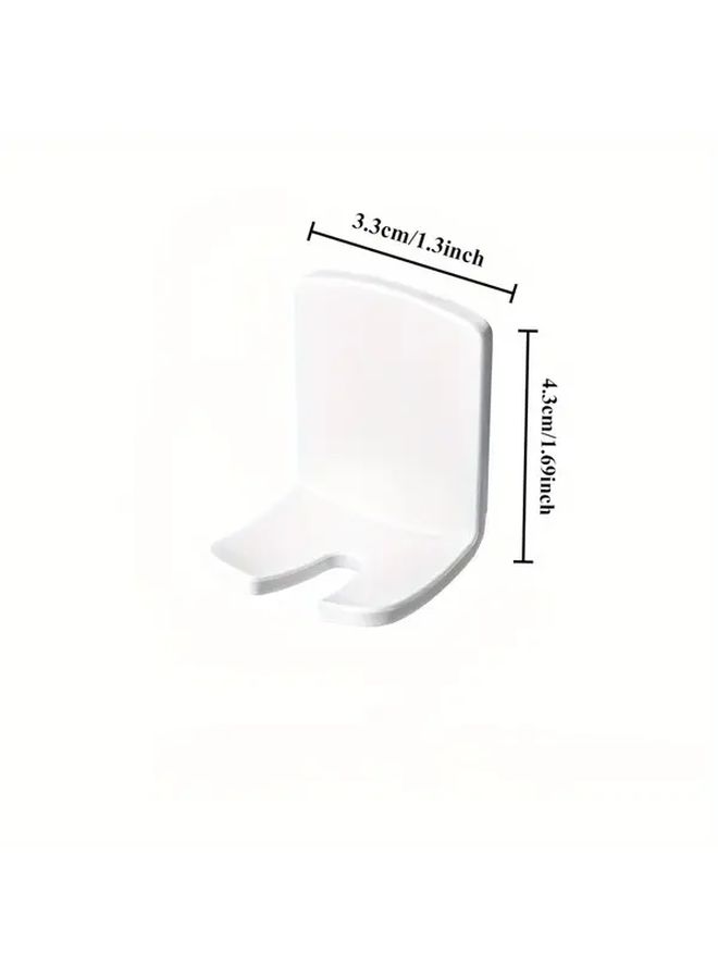 3pcs Purple Magnetic Flip Cup Wall Mounted Toothbrush Holder Shelf Household Toiletry Cup - Image 5