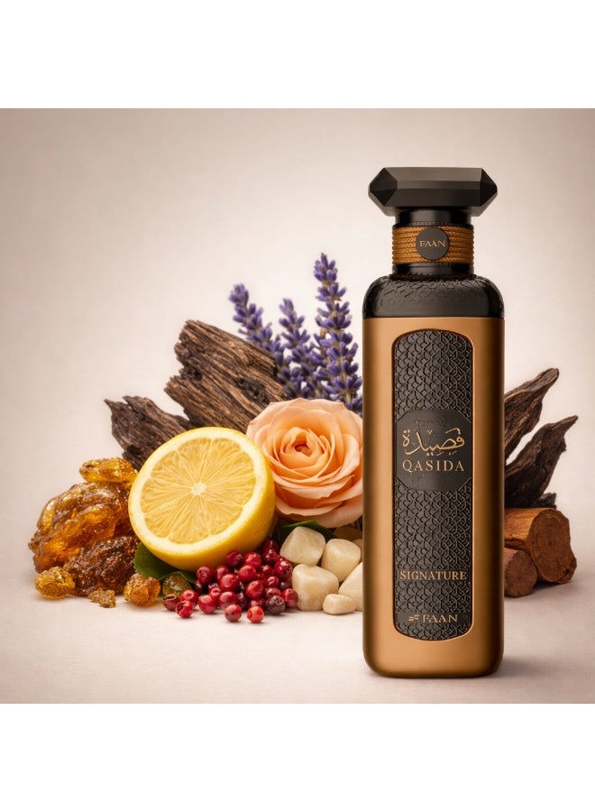 فاان عطر قصيدة سيجنتشر من FAAN للجنسين - أو دو بارفيوم 200 مل - رائحة شرقية خشبية تدوم طويلًا - Image 3