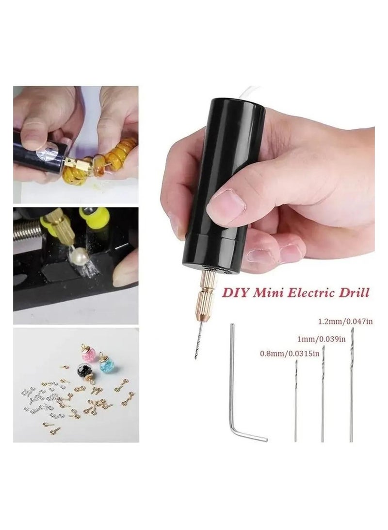 Mini Electric Drill Bit USB Electric Charging Useful for any boxy jewelry wood and handicrafts Held like a pen - Image 5