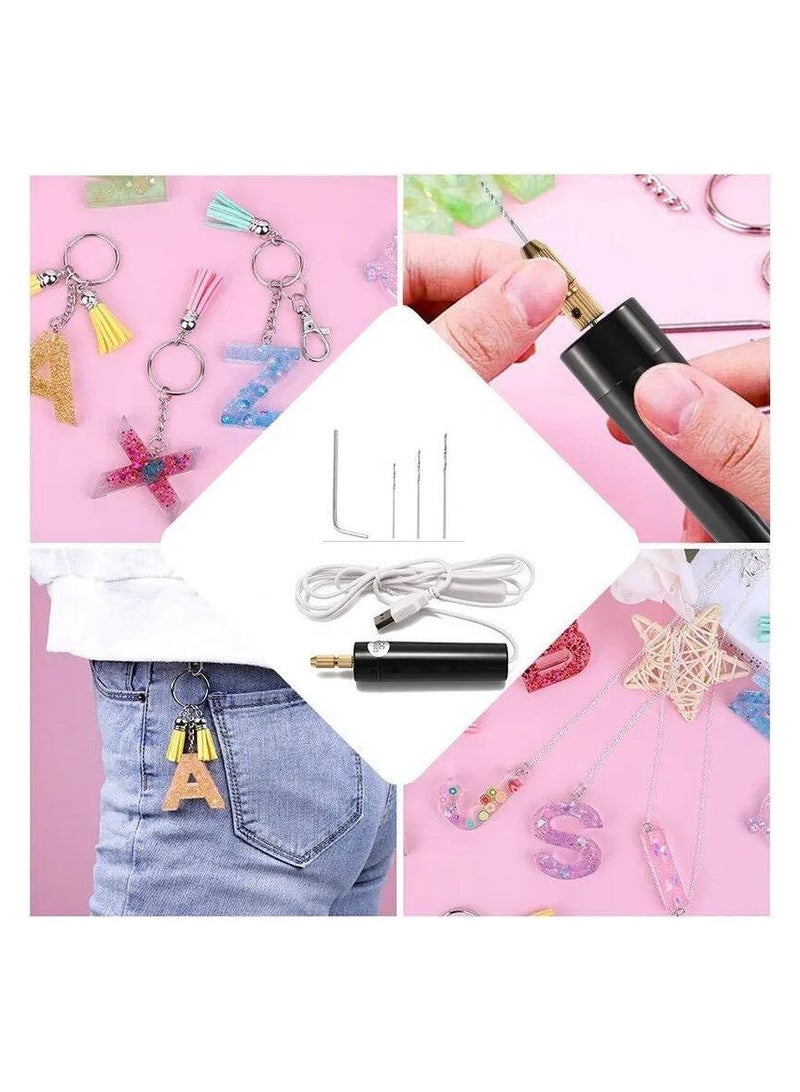 Mini Electric Drill Bit USB Electric Charging Useful for any boxy jewelry wood and handicrafts Held like a pen - Image 2