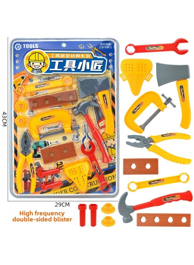 Simulation Screw Toolbox Assembly Assembled Children's Toys Electric Drill DIY Repairman Puzzle Boy-Color:54108 Shot 12 Small Boxes And 1 Large Box (small Box Price) [Special Attack Change] 0758-22 - Image 2