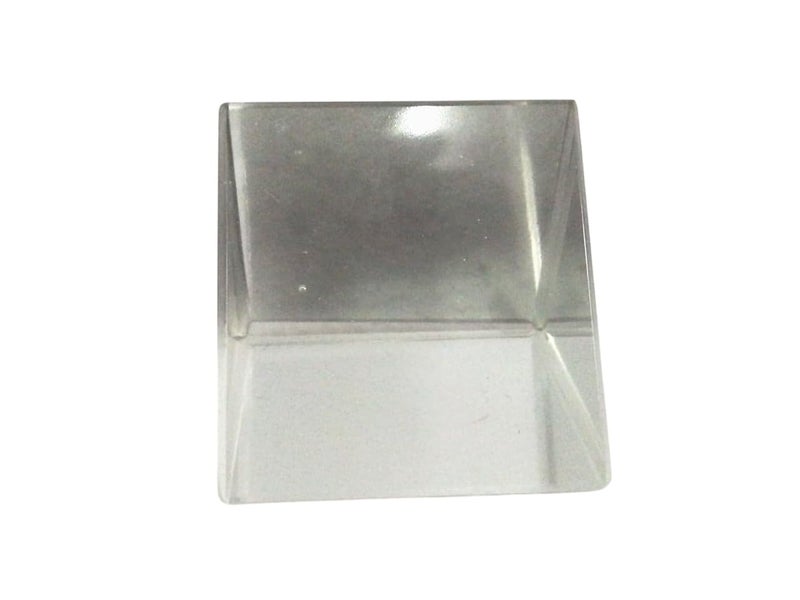AI -Glass Prisms 50mm Equilateral, Optical Glass, Triangular Prism for Teaching Light Spectrum Physics Lab/Glass Prism/Prism for Physics Experiments/for Students/Pack of 1 - Image 2