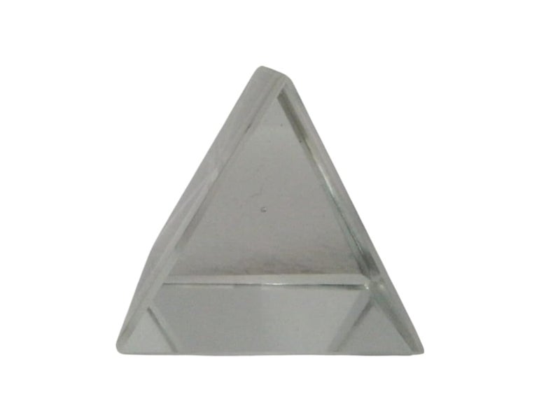 AI -Glass Prisms 50mm Equilateral, Optical Glass, Triangular Prism for Teaching Light Spectrum Physics Lab/Glass Prism/Prism for Physics Experiments/for Students/Pack of 1 - Image 4