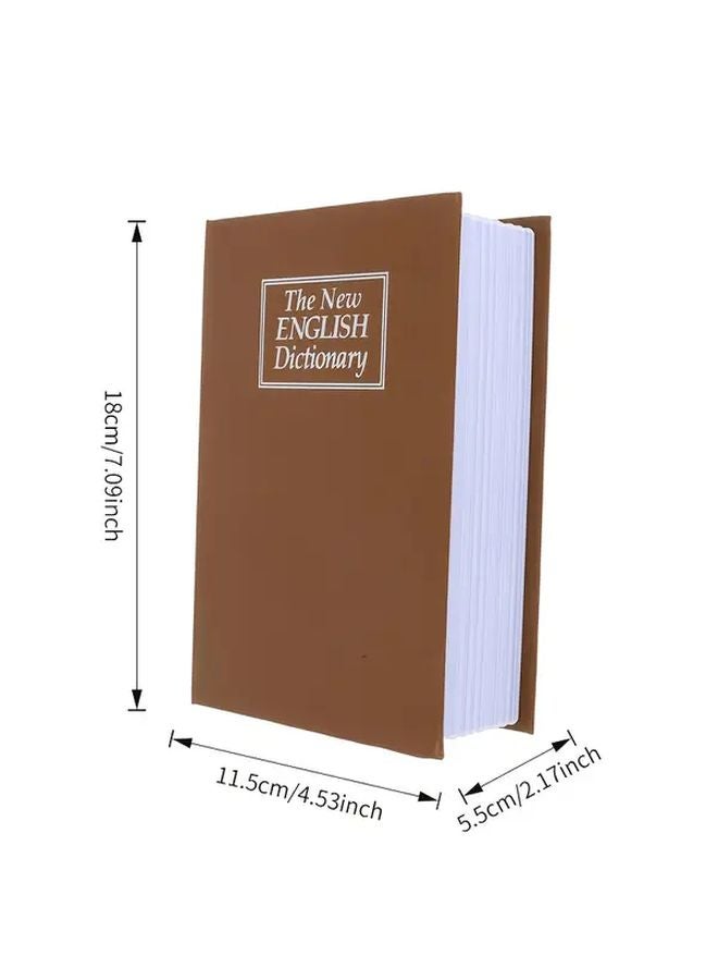 Large Book Safe With Combination Lock For Cash Jewelry Valuables - Image 5