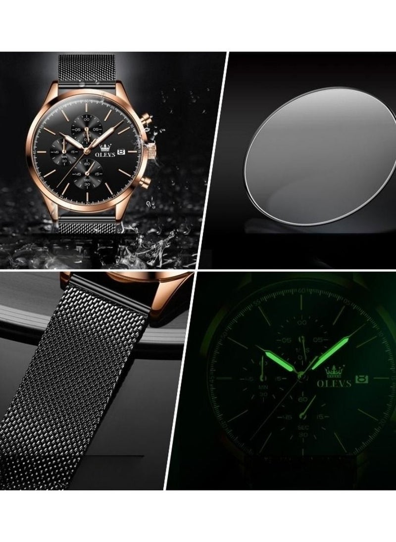 OLEVS - Men's fashion minimalist watch - Image 1
