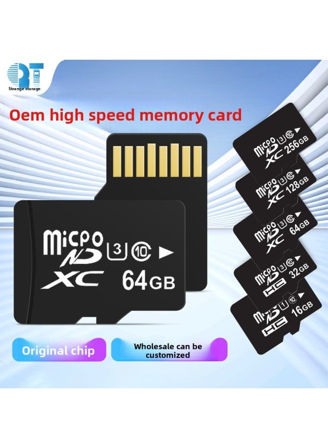 Factory Wholesale 8G Memory Card 16GTF Card 32G Mobile Phone Card Monitoring 64G Driving Recorder 128G Camera 4G 