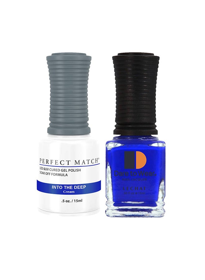 Lechat Soak Off Gel Nail Polish UV LED Gel Polish Into the Deep PMS156