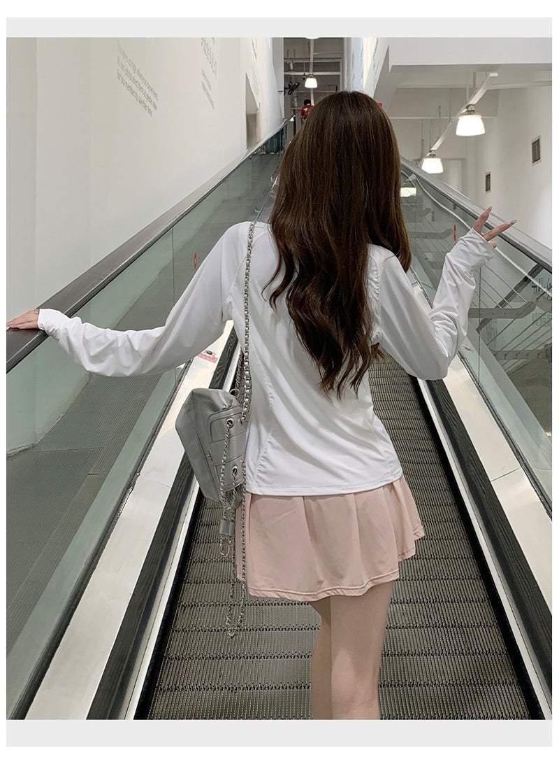 Fashionable And Minimalist Women's Sun Protection Clothing, UPF 50+ Long Sleeved Sun Protection Jacket  - Image 2