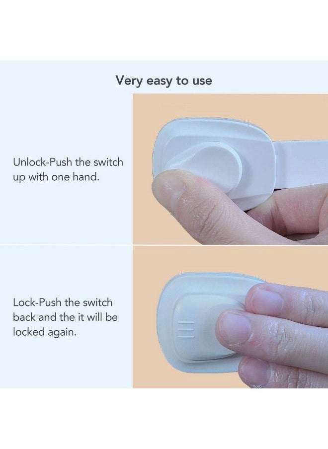 Universal Child Safety Strap Locks For Cabinets Drawers Toilet Fridge & More 6 Pack White - pzsku/ZC129A883AD26B00746B3Z/45/_/1688971348/f75efda6-22fa-4fea-91d4-117e77da4bce