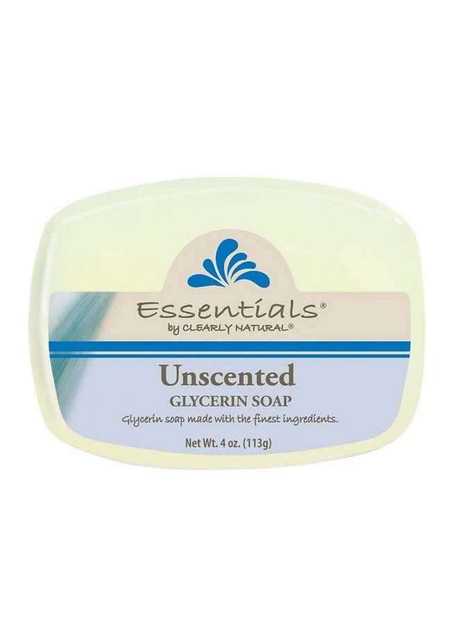 Clearly Natural Learly Natural Glycerin Bar Soap Unscented 4 Ounce (Pack Of 12)  - Image 1