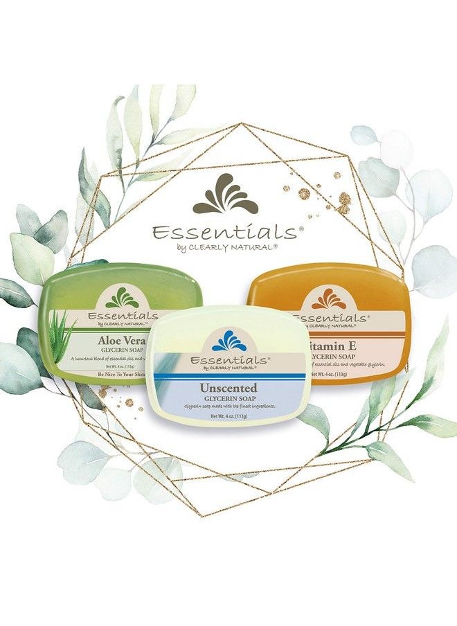 Clearly Natural Learly Natural Glycerin Bar Soap Unscented 4 Ounce (Pack Of 12)  - Image 3