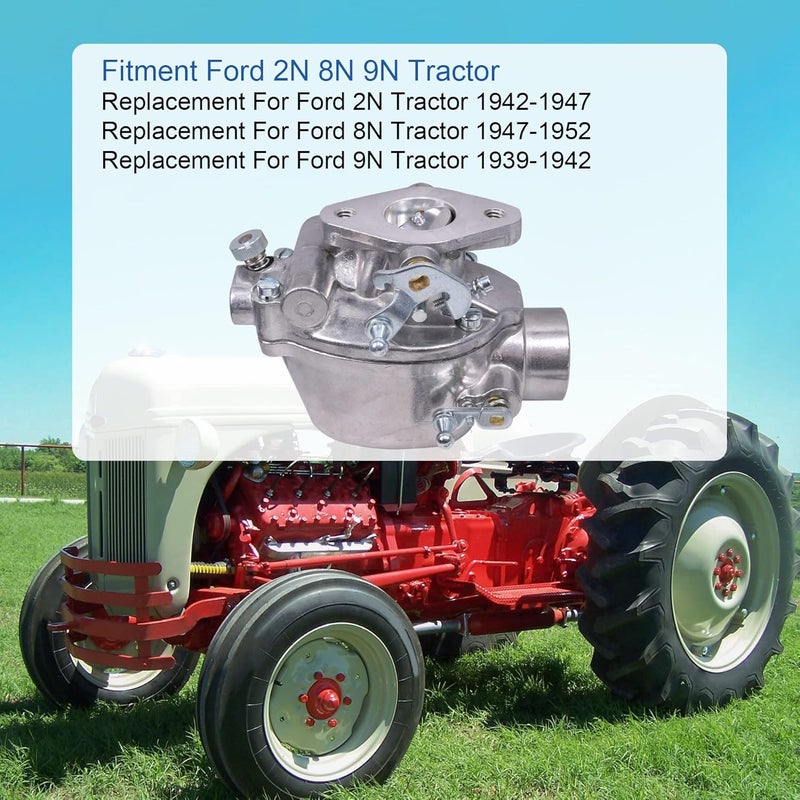 JDMSPEED Heavy Duty Marvel Schebler Carburetor Replacement for Ford Tractor 2N 8N 9N - Image 3