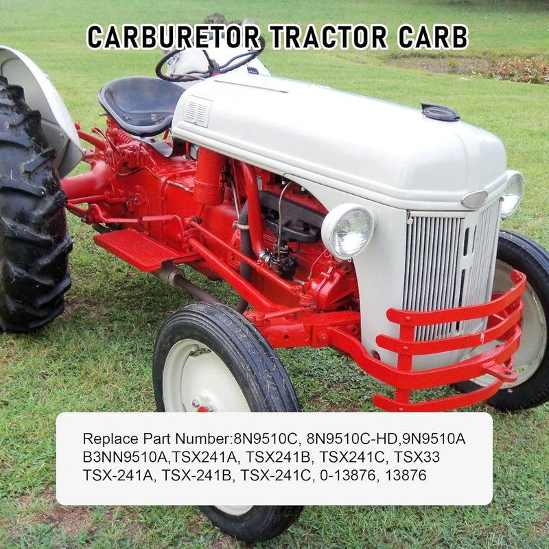 JDMSPEED Heavy Duty Marvel Schebler Carburetor Replacement for Ford Tractor 2N 8N 9N - Image 2