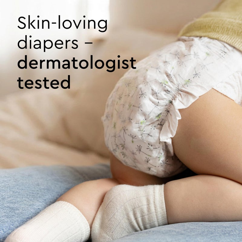 LILLYDOO Baby Diapers - Size 1 (4+ lbs), Half-Monthly Supply (72 Count), Leak Protection, Skin-Friendly, Ultrasoft, Perfume- & Chlorine-Free, Hypoallergenic, Dermatologist Tested, Oeko-TEXÂ® - Image 3