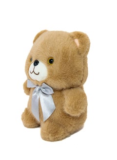 Toto Toys Stuffed Teddy Bear Plush Toy Brown Color Size 20 cm  - Image 2