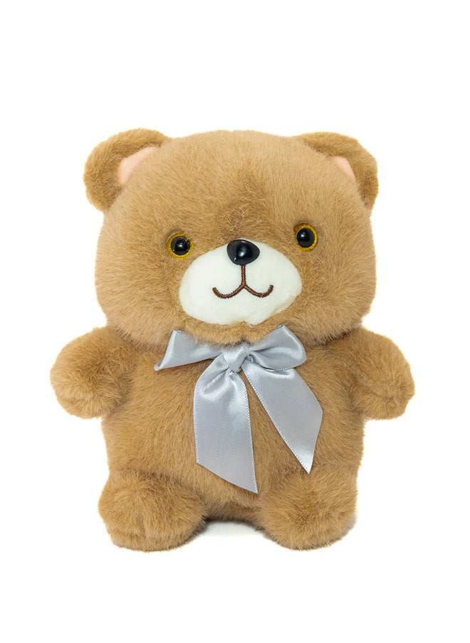 Toto Toys - Stuffed Teddy Bear Plush Toy Brown Color Size 20 cm - Image 1