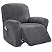 PrinceDeco PrinceDeco Velvet 4 Piece Stretch Recliner Covers Recliner Chair Covers for Leather and Cloth | Living Room Recliner  - Image 2