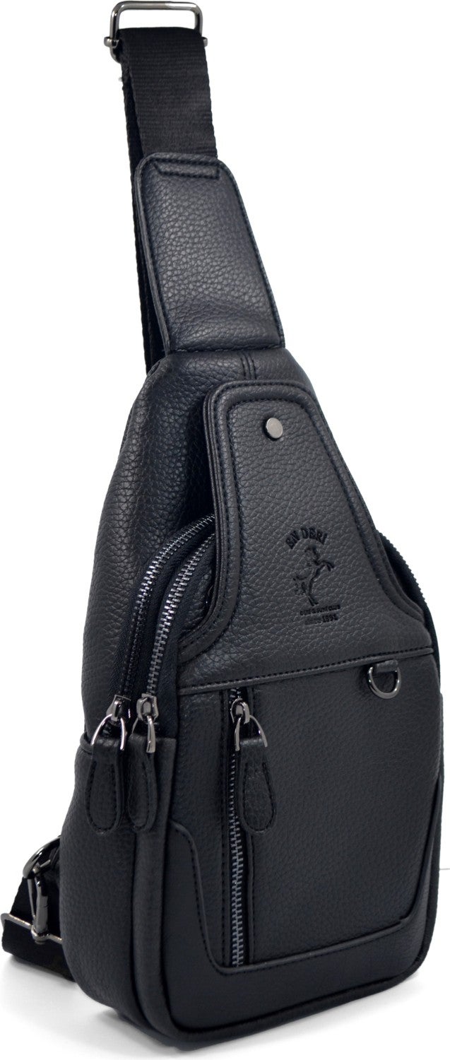 EN Deri EN Leather Men's Multi-Compartment Crossbody Shoulder Bag 7038-syhf  - Image 1