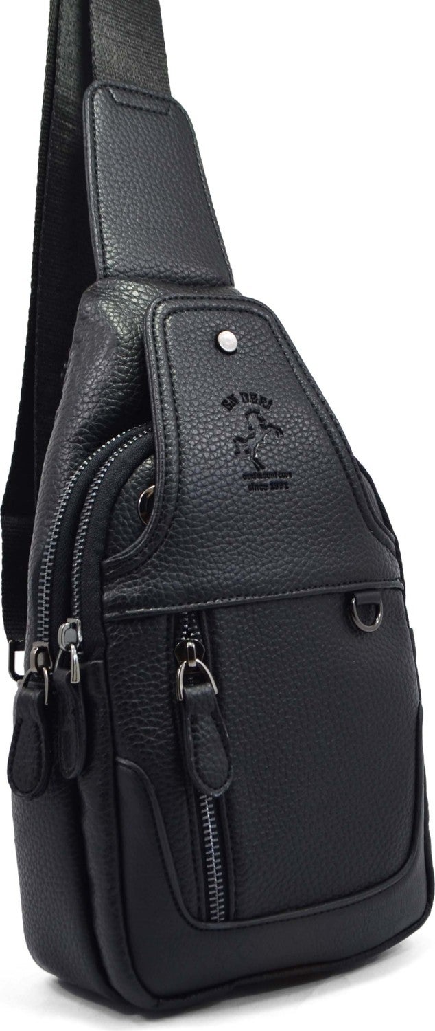 EN Deri EN Leather Men's Multi-Compartment Crossbody Shoulder Bag 7038-syhf  - Image 5