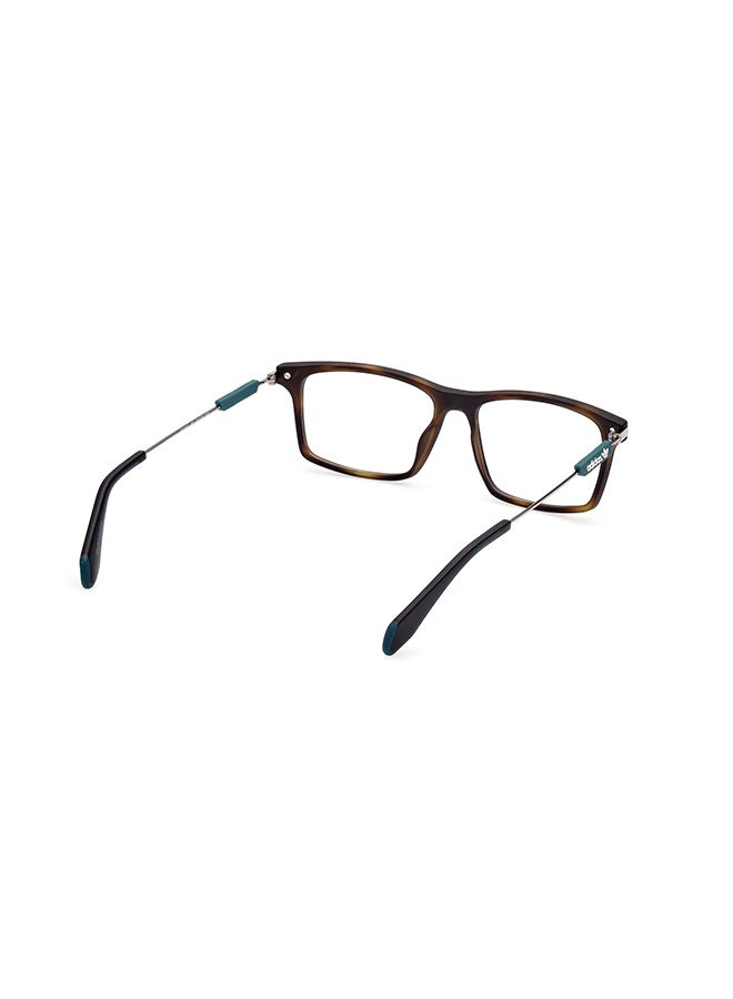 Adidas Men's Rectangular Eyeglass Frames Dark Havana ADIDAS OR503205254 54 mm - Image 5