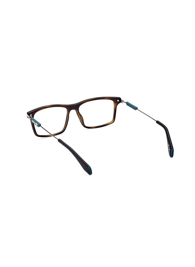 Adidas Men's Rectangular Eyeglass Frames Dark Havana ADIDAS OR503205254 54 mm - Image 3