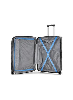 Carlton Oslo 4 Wheel Hardside Medium Trolley, 68 cm Height, Black  - Image 2