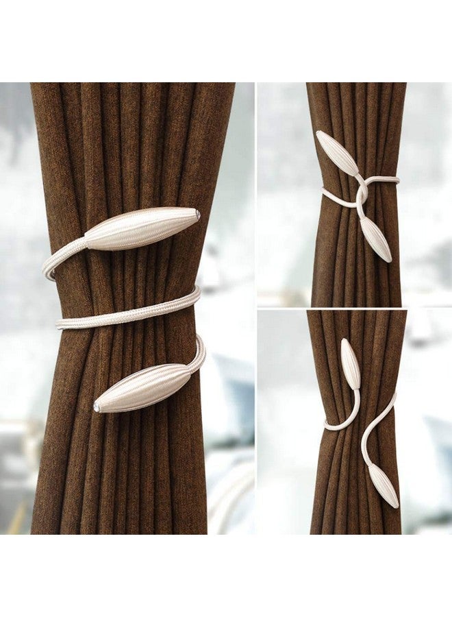 Home-Cloud Home Cloud Curtain Holder Tieback/Alloy Curtain Tieback/Drape Tie Backs, Decorative Unique Design 2 Pcs(Light )(Foldable;Light Weight) - Image 5
