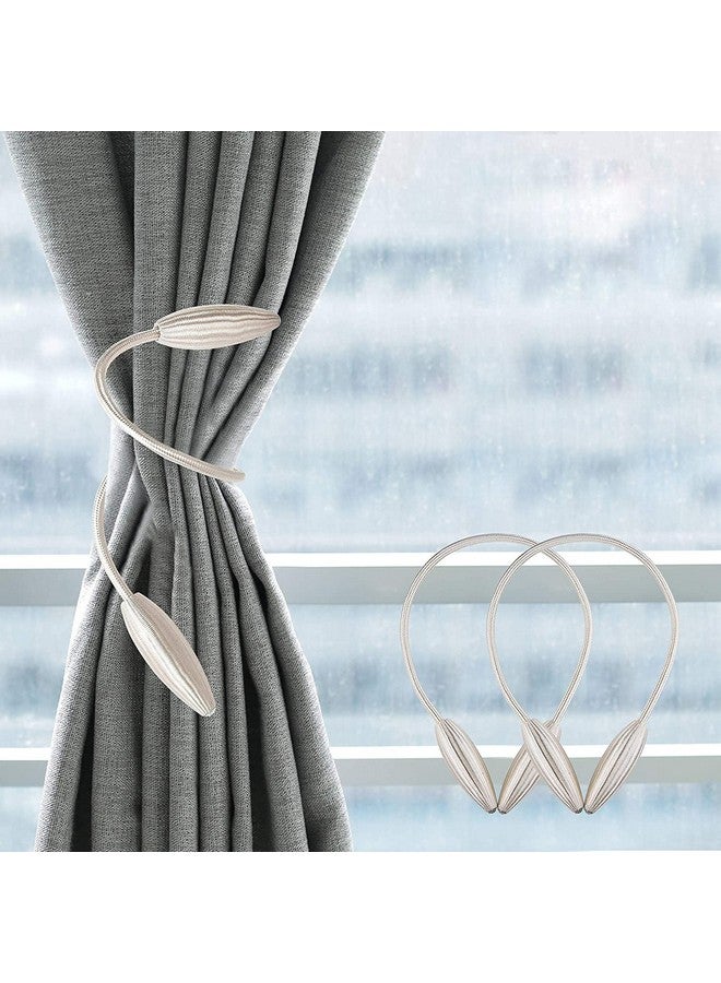 Home-Cloud Home Cloud Curtain Holder Tieback/Alloy Curtain Tieback/Drape Tie Backs, Decorative Unique Design 2 Pcs(Light )(Foldable;Light Weight) - Image 3