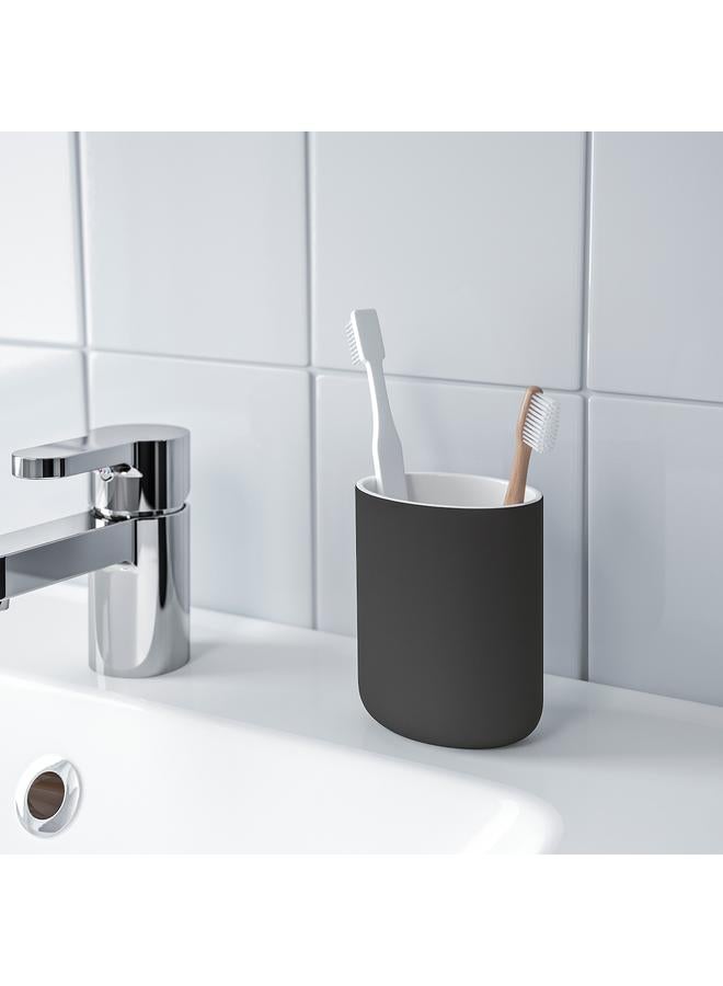 Zaboon Toothbrush holder, dark grey - Image 3
