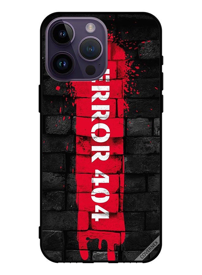 Covernex Protective Case Cover For Apple iPhone 14 Pro Max Error 404 Wallpaper - Image 1