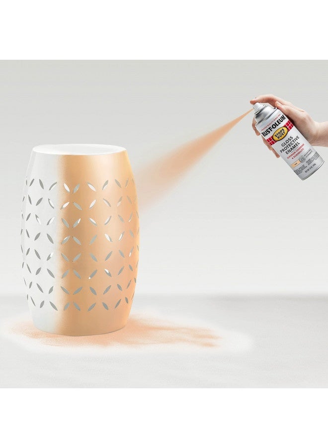 Rust-Oleum 7771830-6Pk Stops Rust Spray Paint, 12 Oz, Gloss Sand, 6 Pack - Image 2