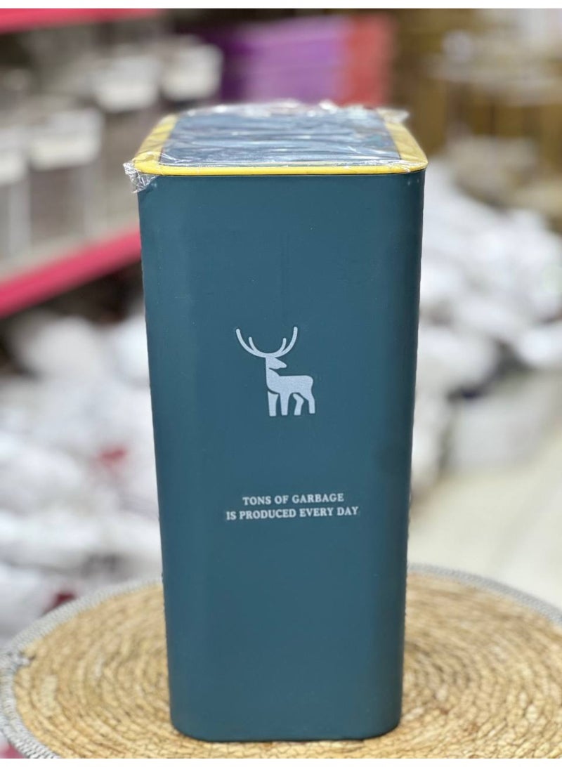 باسكت غزاله تاتش سمارت بغطاء تاتش محكم سهل الاستخدام ومزود بيد من الاعلي لتحكم افض الحجم الكبير مقاس   34 *22 *17 لتر - Image 3