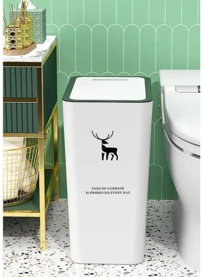 باسكت غزاله تاتش سمارت بغطاء تاتش محكم سهل الاستخدام ومزود بيد من الاعلي لتحكم افض الحجم الكبير مقاس   34 *22 *17 لتر - Image 2