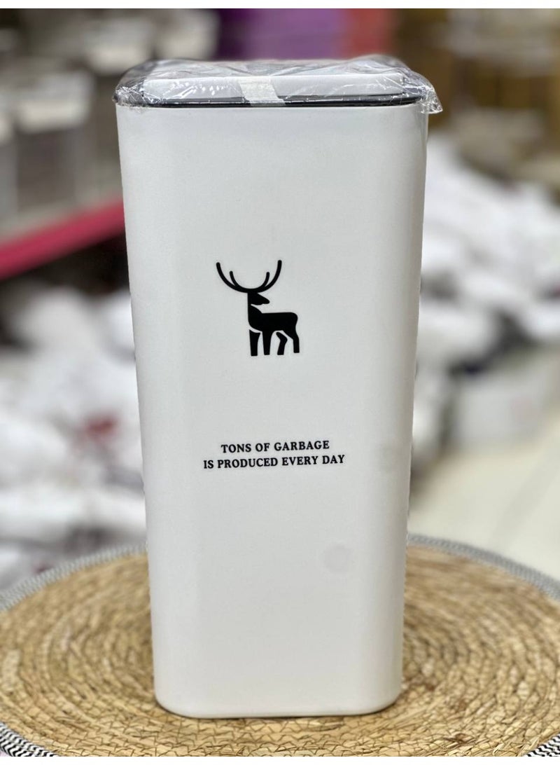 باسكت غزاله تاتش سمارت بغطاء تاتش محكم سهل الاستخدام ومزود بيد من الاعلي لتحكم افض الحجم الكبير مقاس   34 *22 *17 لتر - Image 4