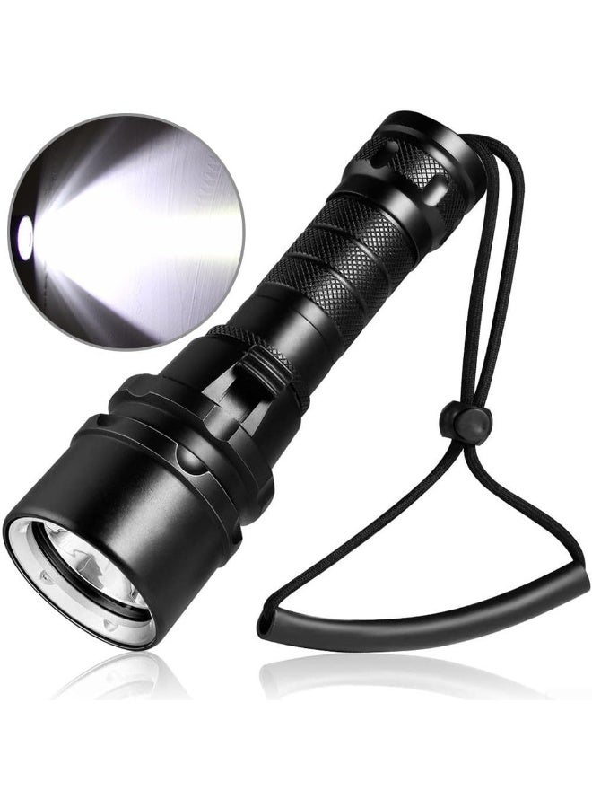 Arabest High Power Diving Flashlight IP68 Highest Rating Professional Diving Light Powered by Battery With Hand Rope - Image 5
